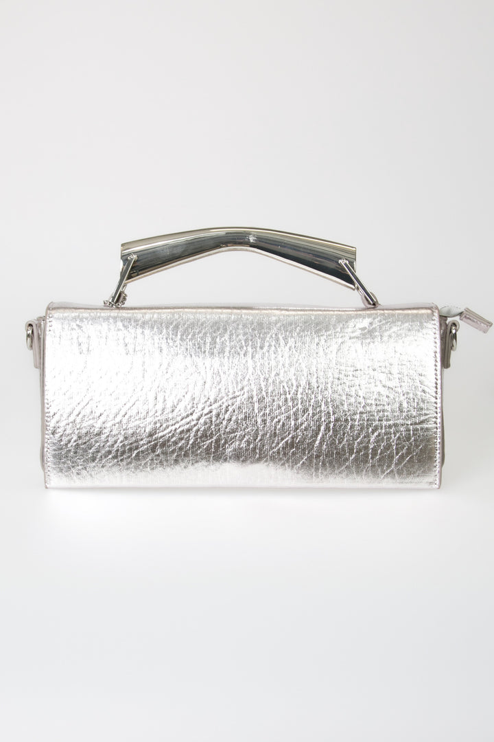Upper - Borsa rettangolare manico corno