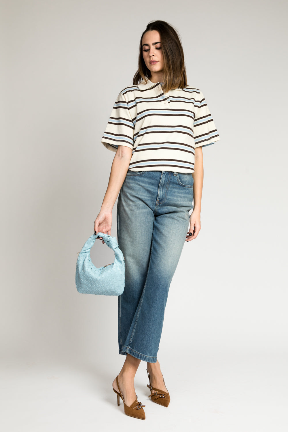Upper - Borsa intrecciata  con nodo