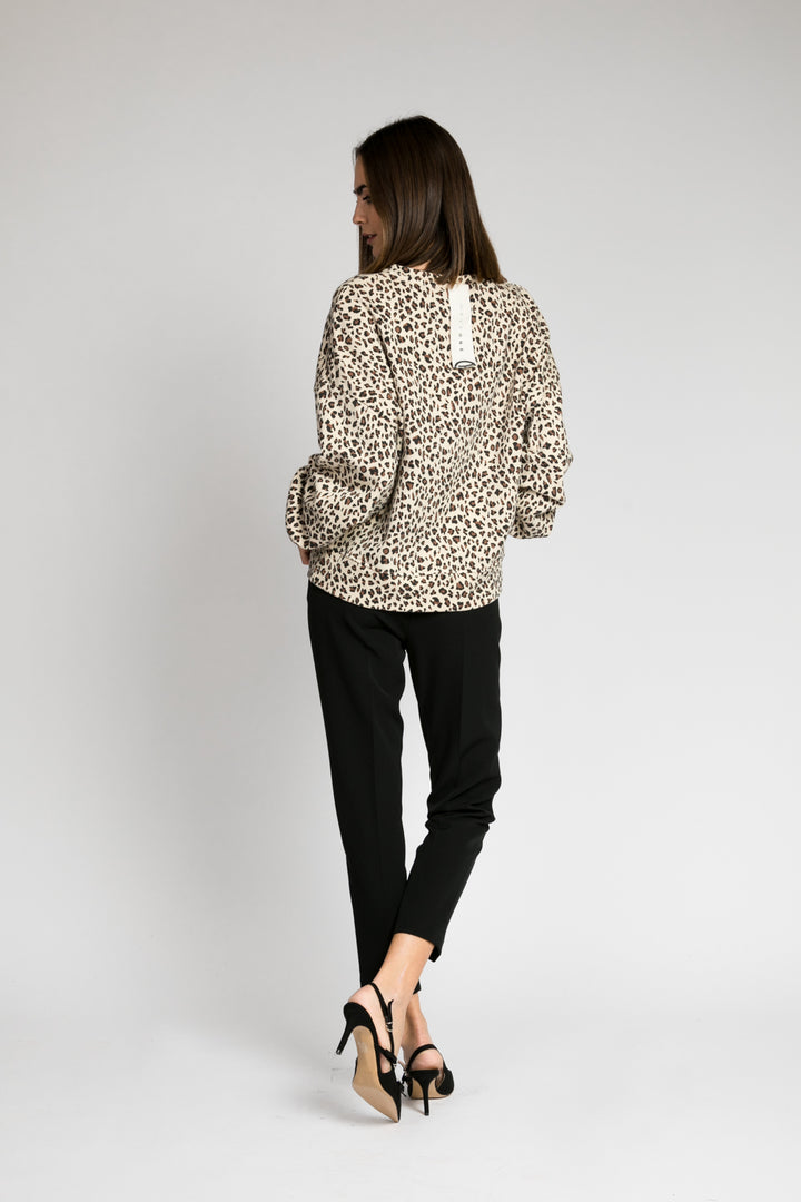 Have one - Felpa animalier girocollo Art. FMA-N008