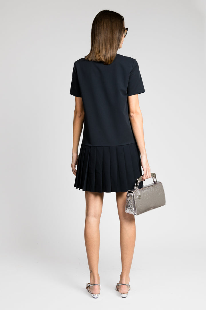 Vicolo - Abito mini polo con gonna plisse Art. TD0375