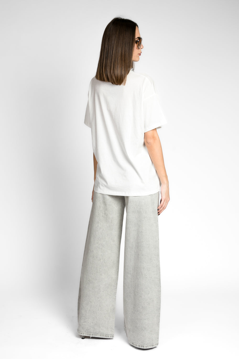 Vicolo - T-shirt over stampa bassotto Art. RD0222