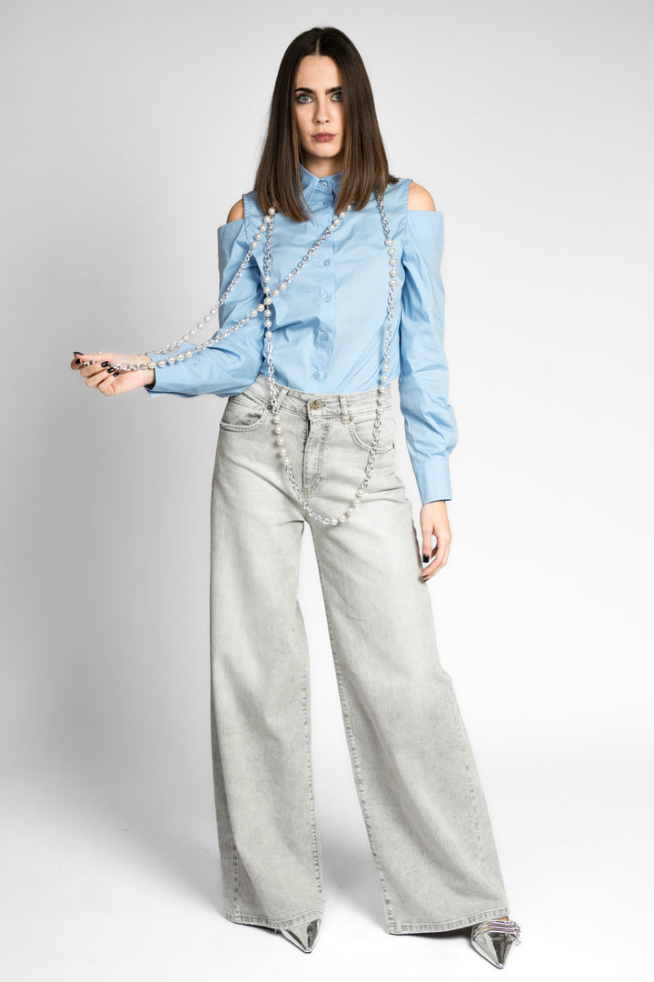Vicolo - Camicia cut out Art. TD0981