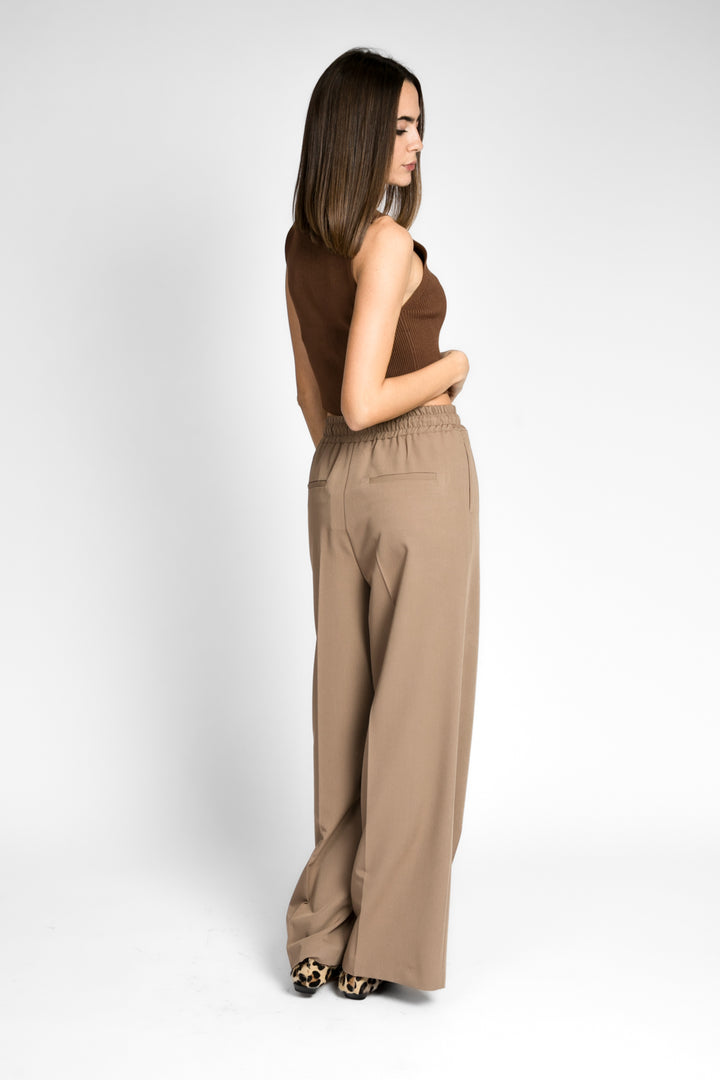 Vicolo - Gilet crop a costine Art. 22035D