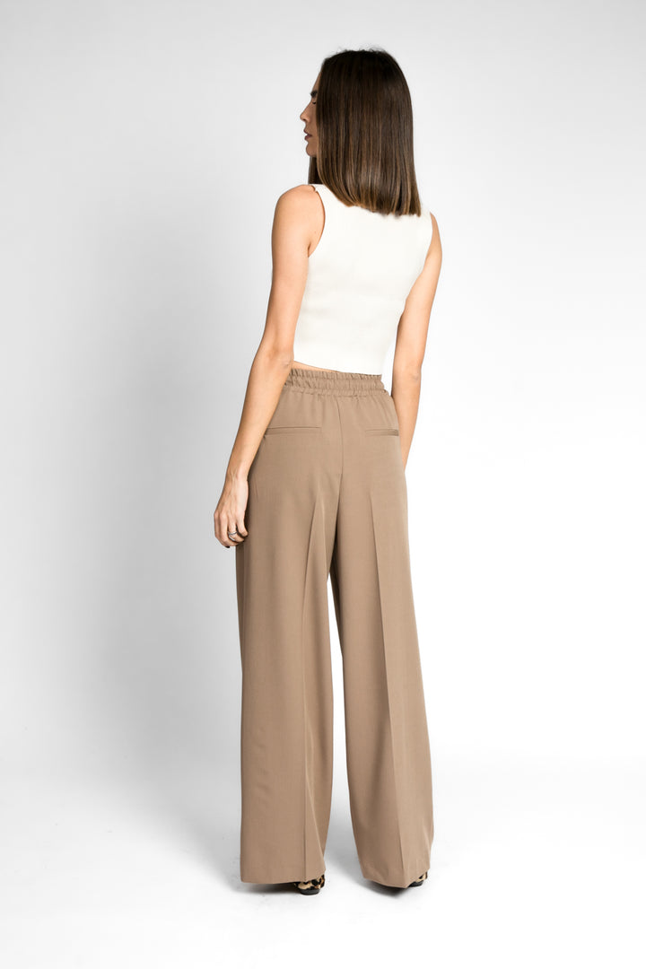 Vicolo - Gilet crop a costine Art. 22035D