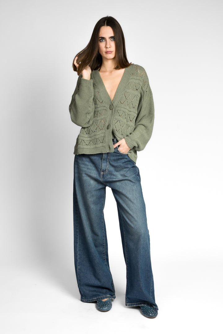 Vicolo - Cardigan crochet Art. 55033D