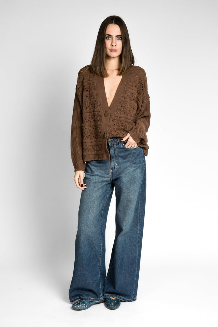 Vicolo - Cardigan crochet Art. 55033D