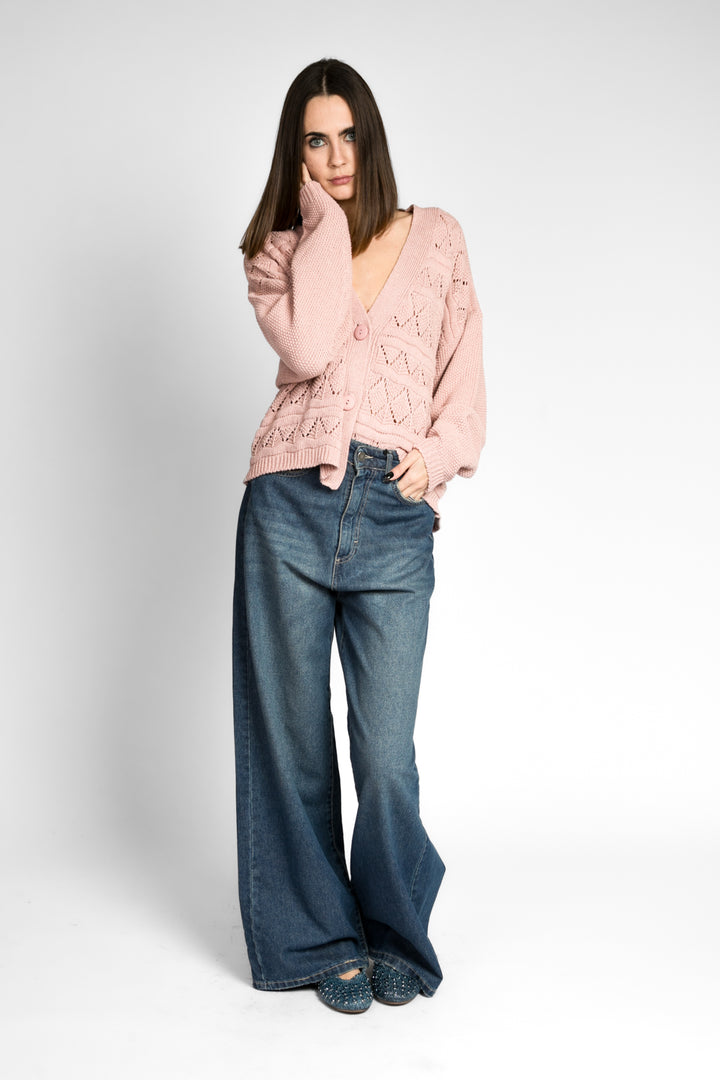Vicolo - Cardigan crochet Art. 55033D