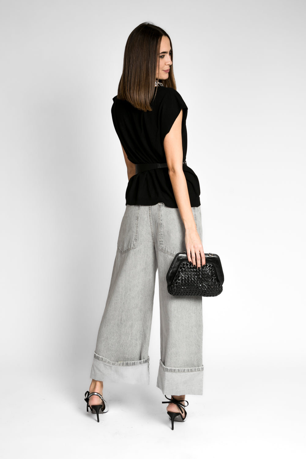 Tensione In - Jeans con risvolto Art. BEN-GREY