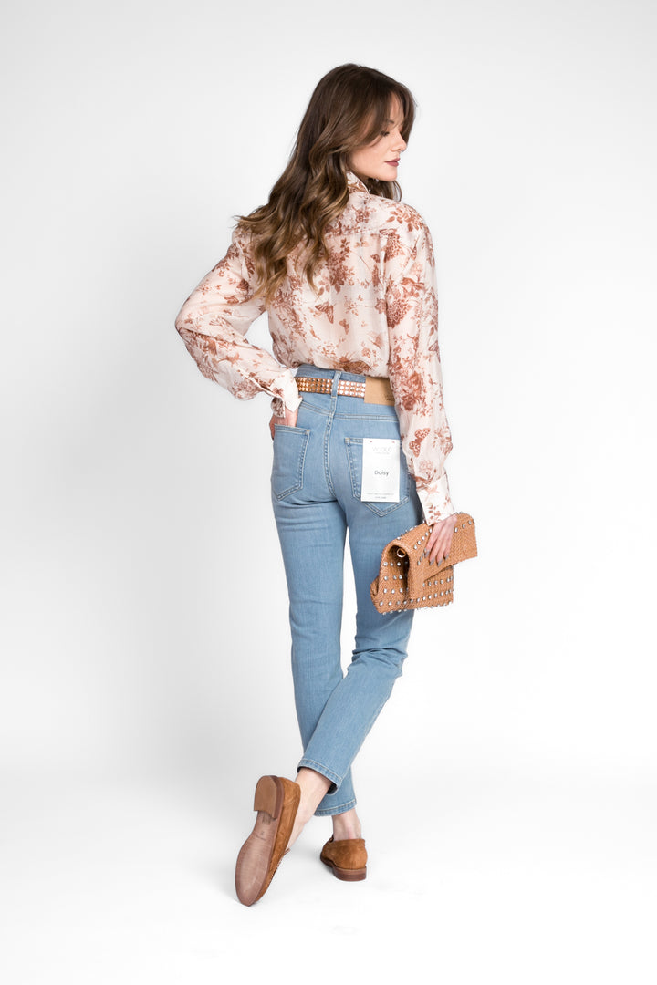 Tensione In - Camicia fantasia in mussola Art. PE25-2303