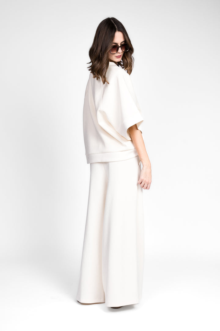 Tensione In - Pantalone palazzo in neoprene Art. 1106PE25