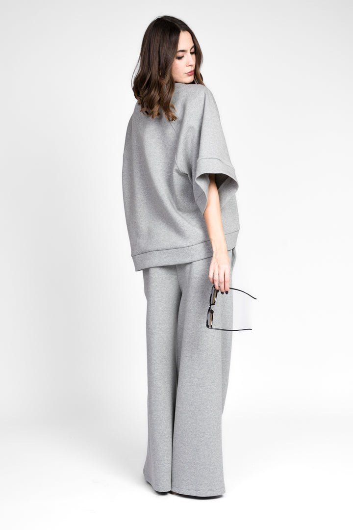 Tensione In - Pantalone palazzo in neoprene Art. 1106PE25