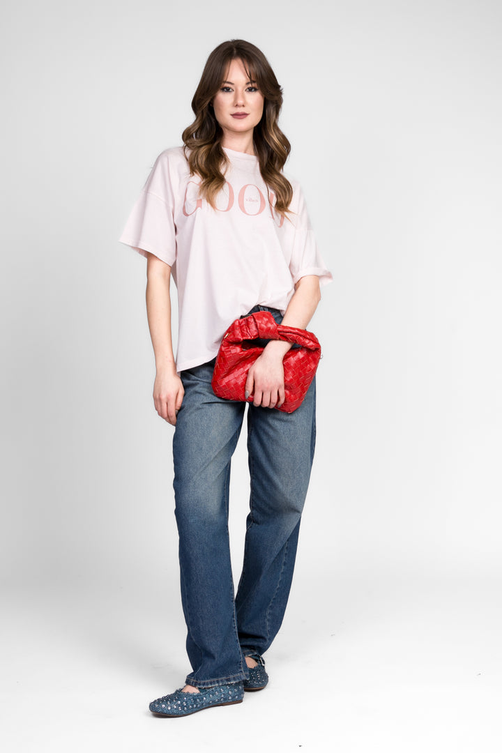 Vicolo - T-Shirt stampa "Good" Art. RD0152