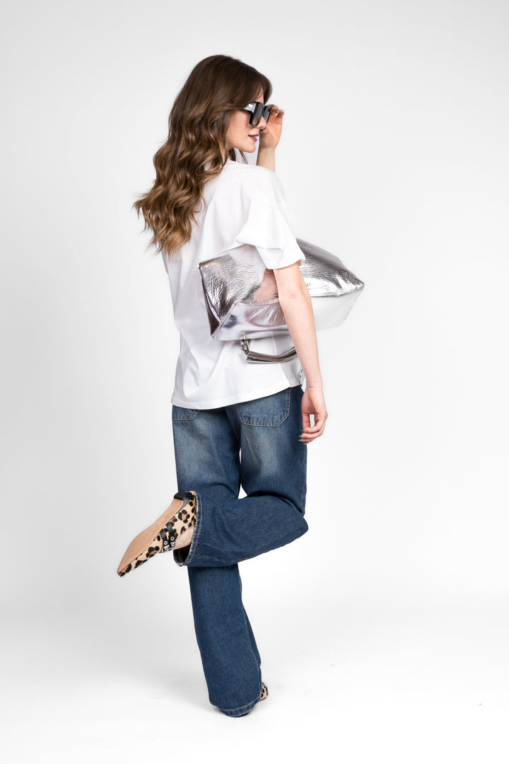 Vicolo - T- shirt stampa “Mood” Art. RD0186