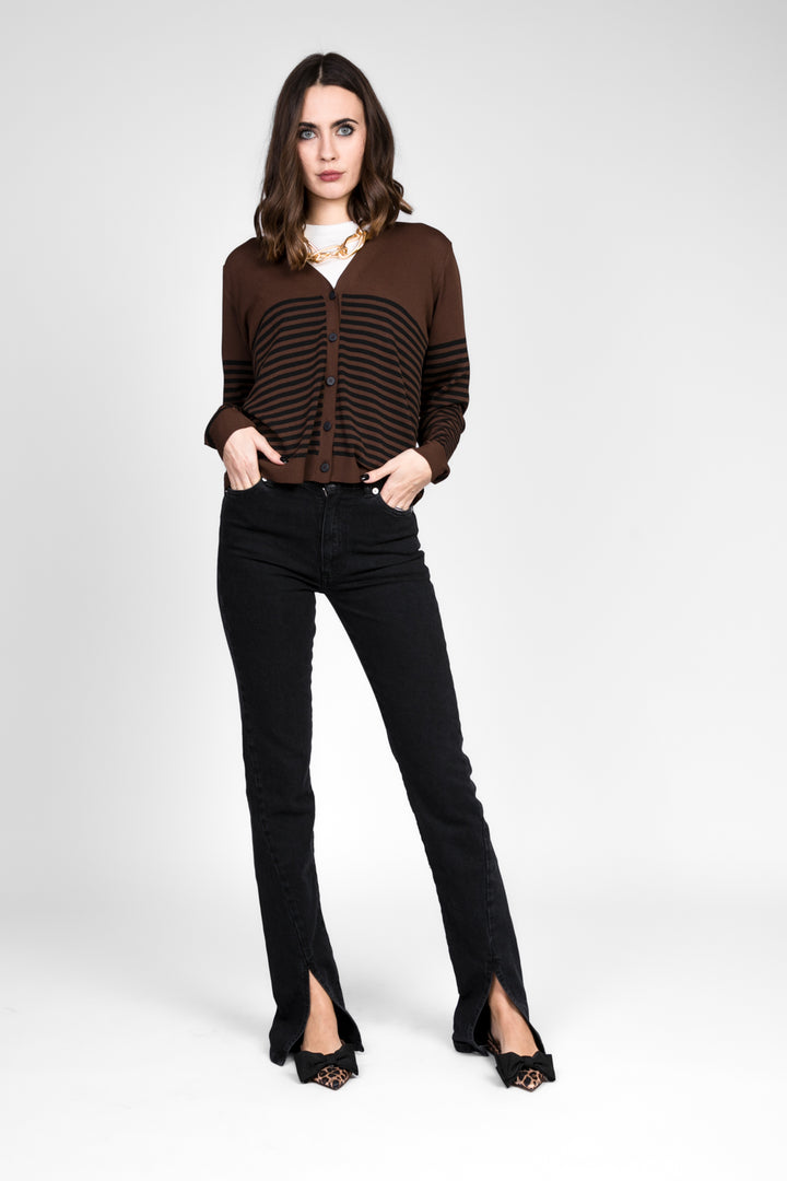 Vicolo - Cardigan a righe Art. 44025D