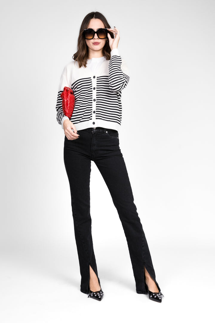 Vicolo - Cardigan a righe Art. 44025D