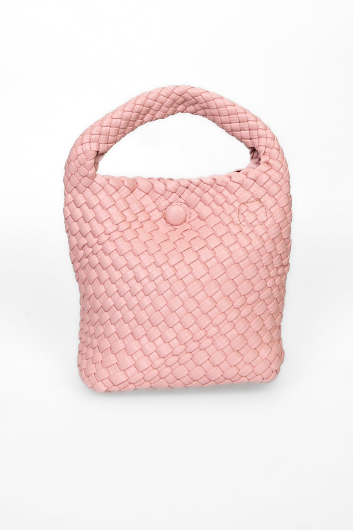 Upper - Borsa secchiello intrecciata