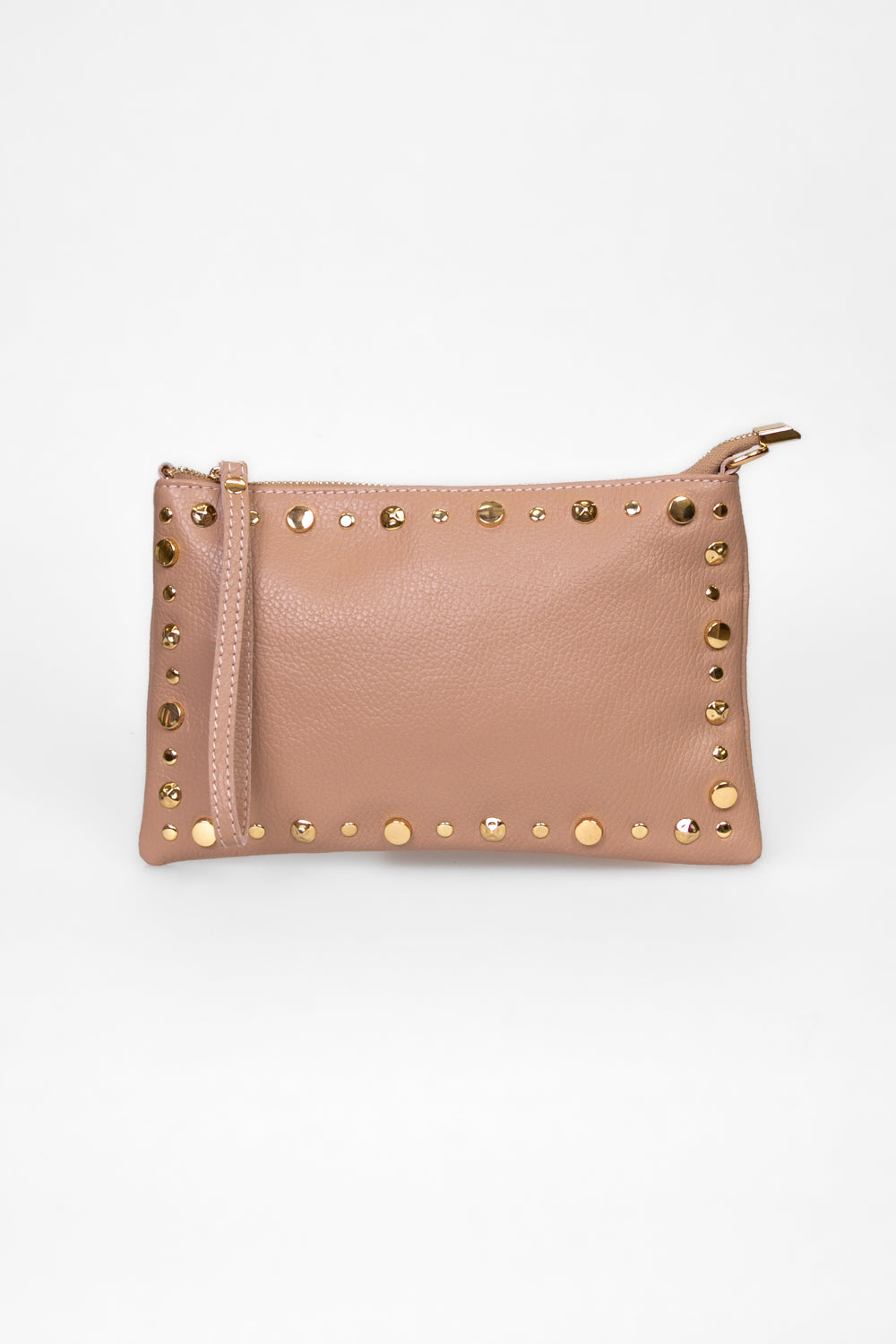 Upper - Borsa pochette con borchie