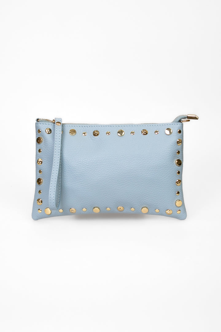 Upper - Borsa pochette con borchie