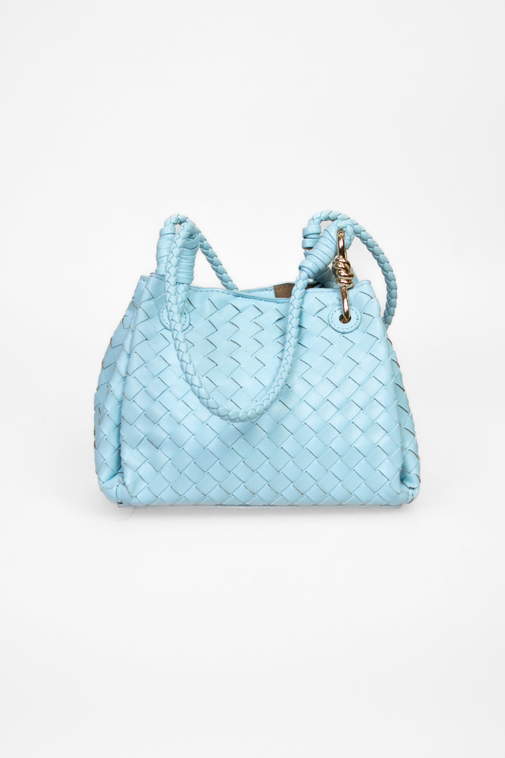 Upper - Borsa intrecciata a spalla