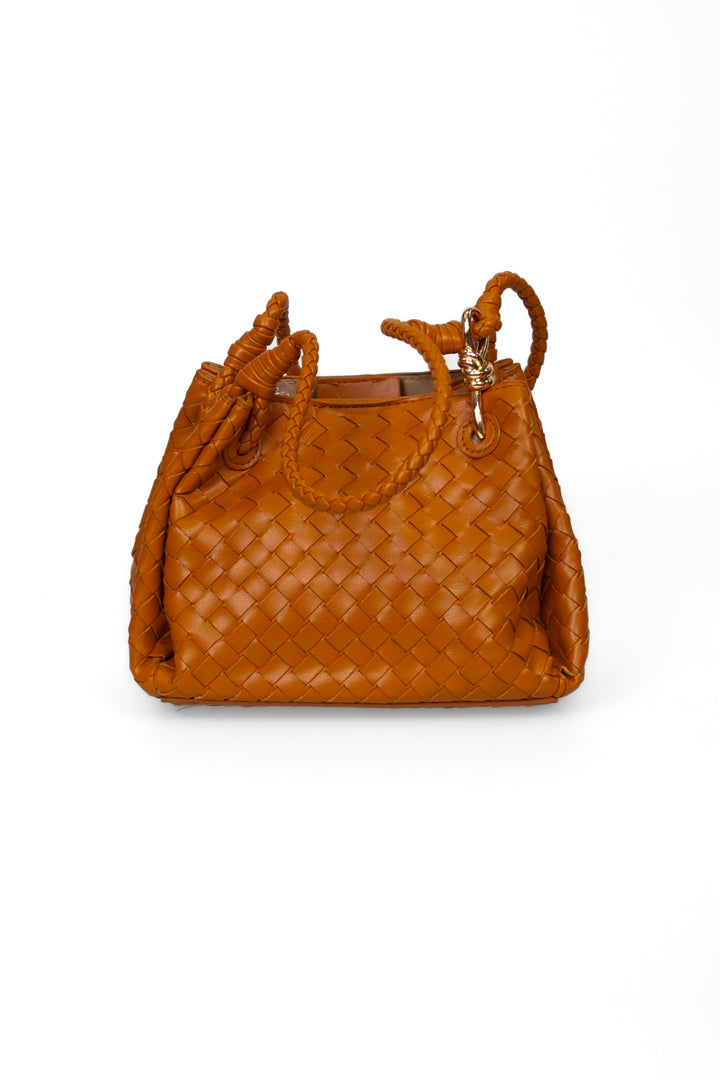 Upper - Borsa intrecciata a spalla