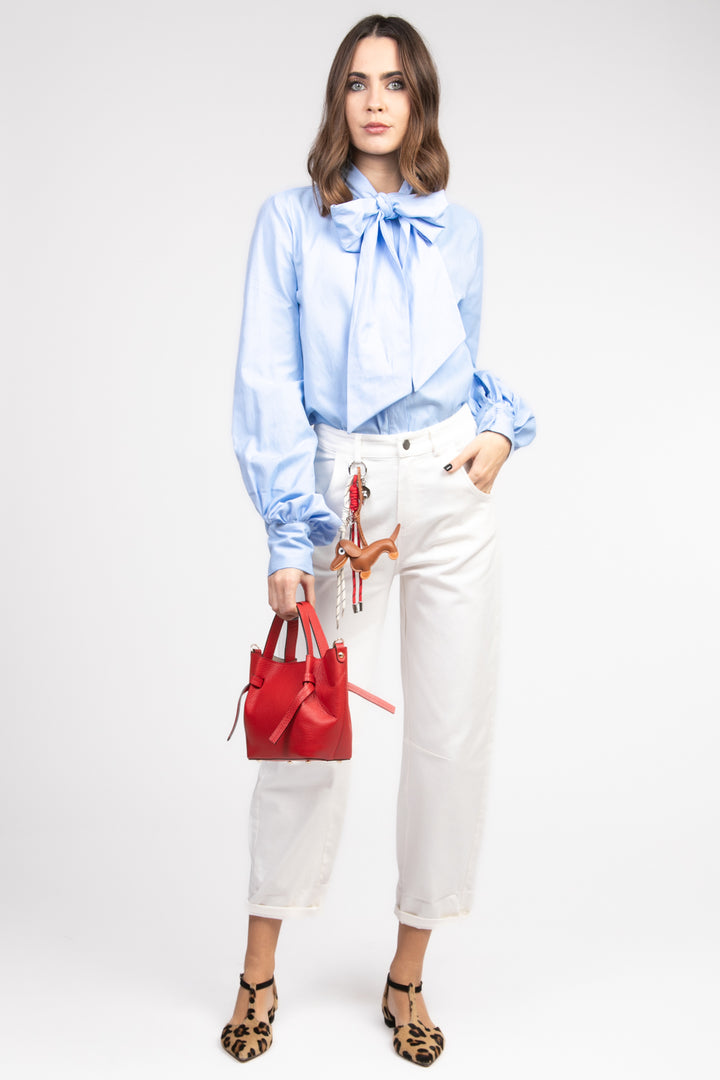 Tensione In -  Pantalone ferro di cavallo con charm Art. PA5137-GAD