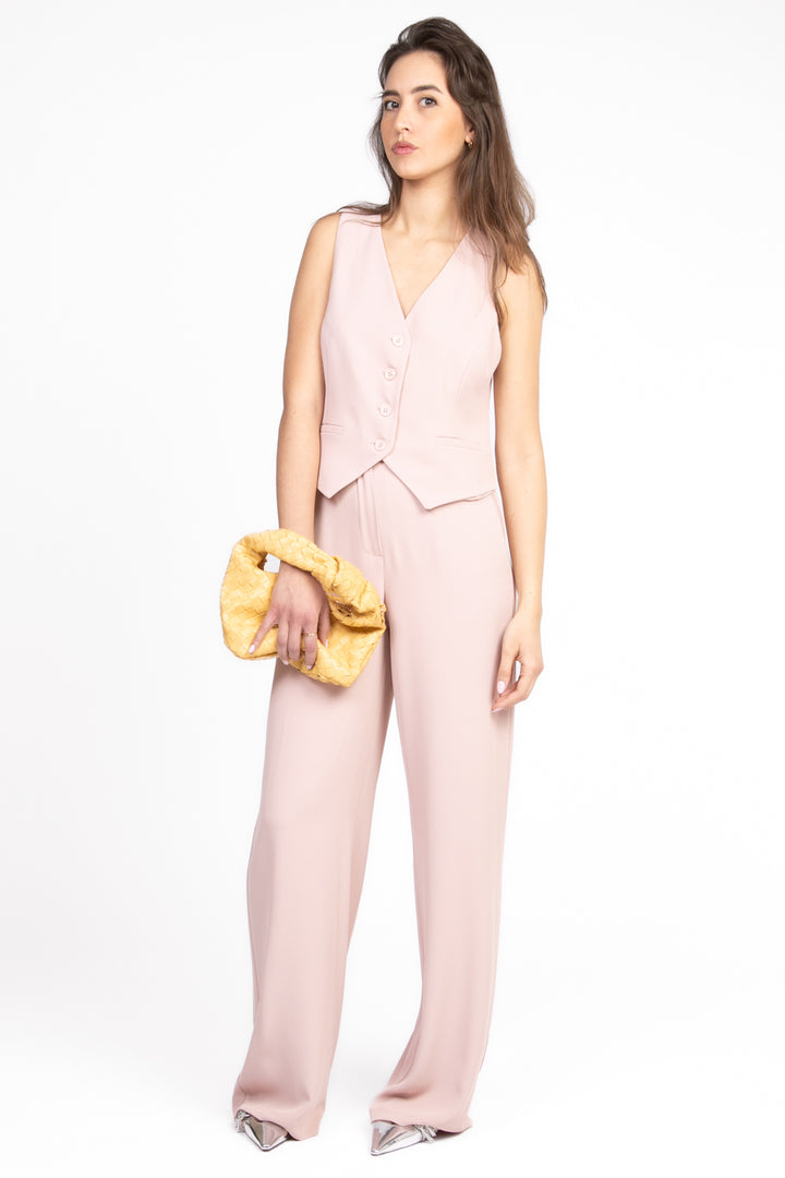 Tensione In - Completo gilet e pantalone in crepe Art. 25C6519