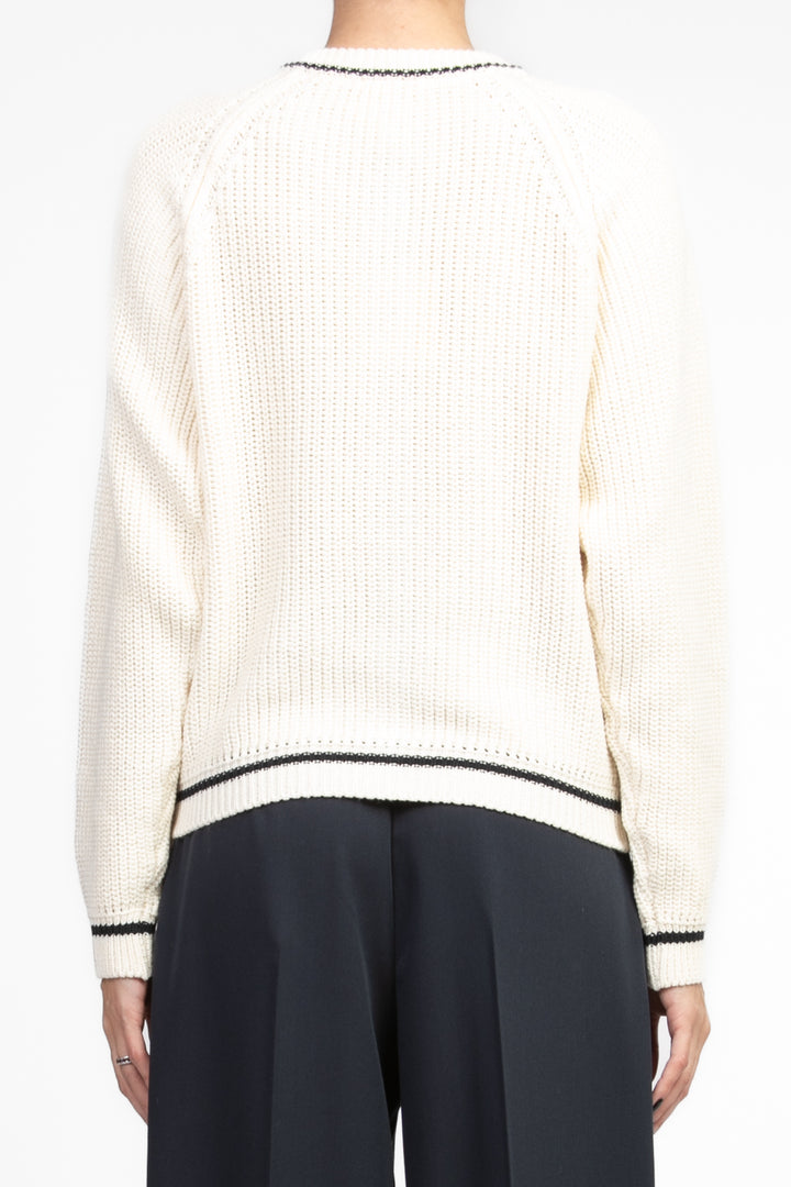 Vicolo - Cardigan girocollo profilo contrasto Art. 55036D