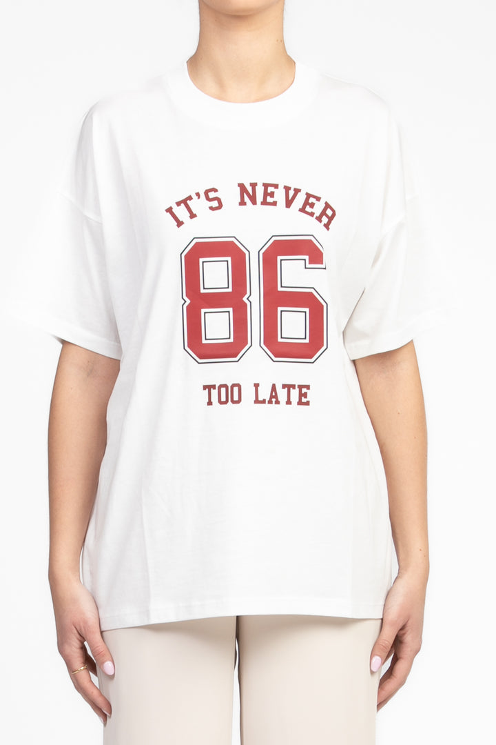 Vicolo - T-shirt "It's never too late" Art. RD0403