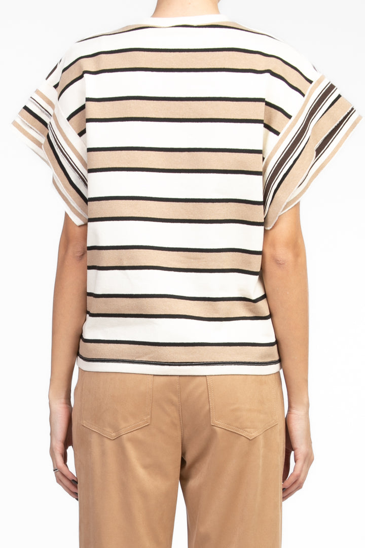 Vicolo - T-shirt rigata mezza manica Art. UD0157