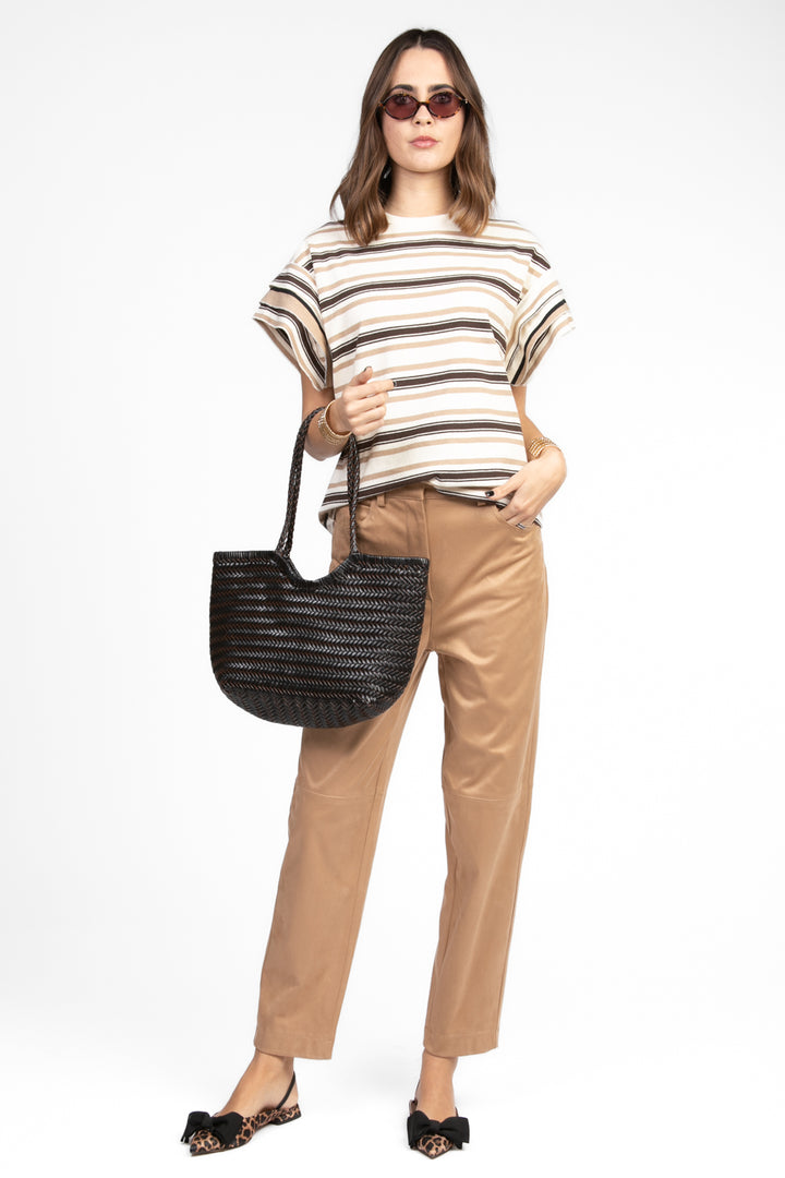 Imperial - Pantalone sigaretta scamosciato Art. P5Q4JSG