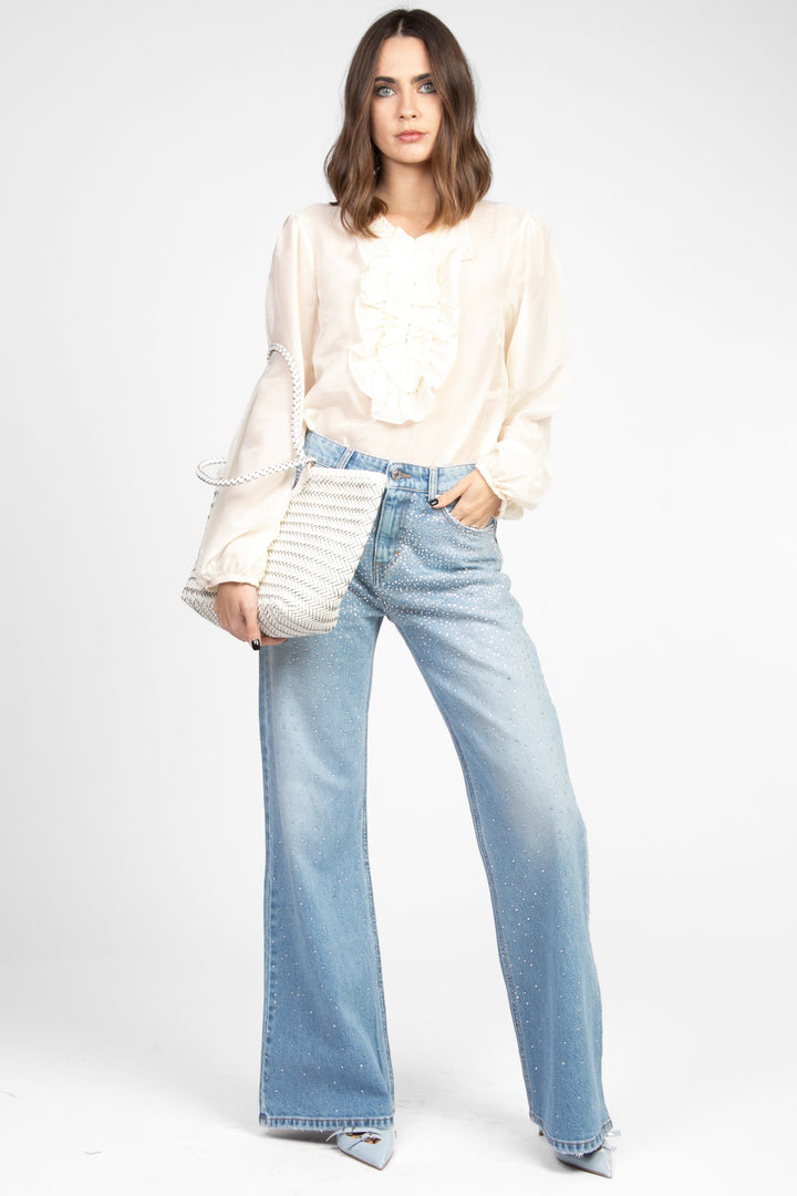 Vicolo - Blusa con rouches Art. TD1241
