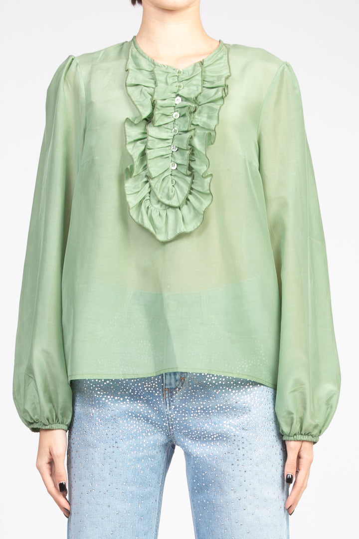 Vicolo - Blusa con rouches Art. TD1241