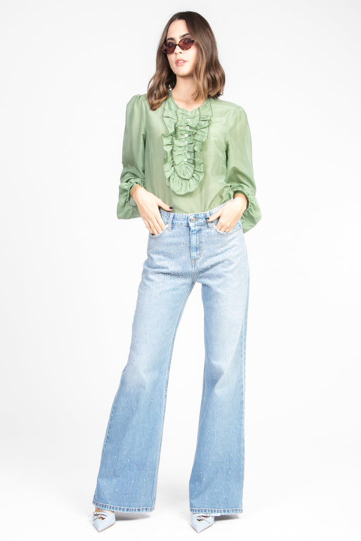 Vicolo - Blusa con rouches Art. TD1241