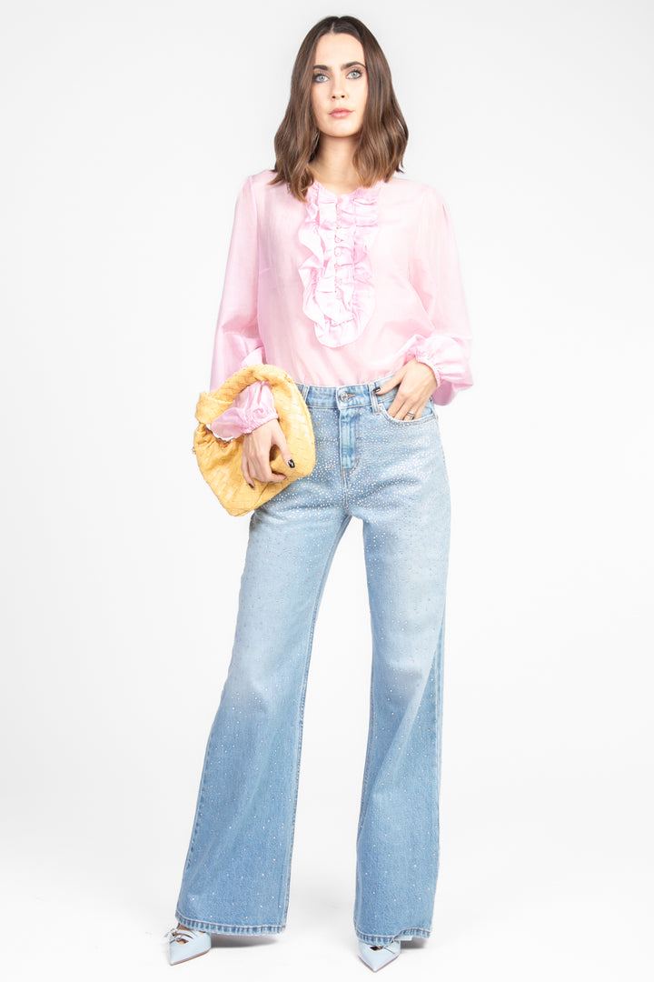 Vicolo - Blusa con rouches Art. TD1241