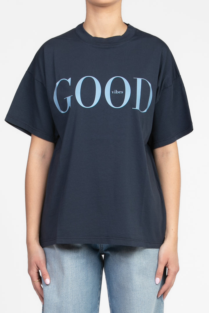 Vicolo - T-Shirt stampa "Good" Art. RD0152