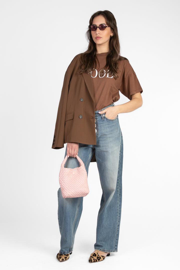Vicolo - T- shirt stampa “Mood” Art. RD0186
