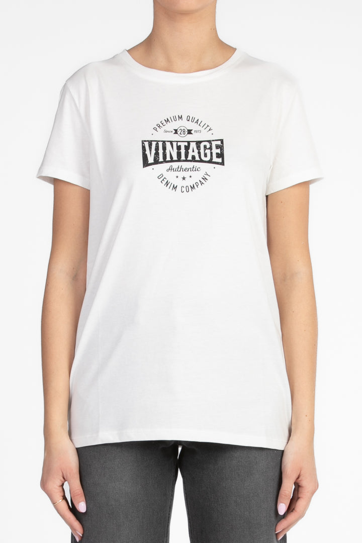 Vicolo - T-shirt stampa "Vintage" Art. RD0453