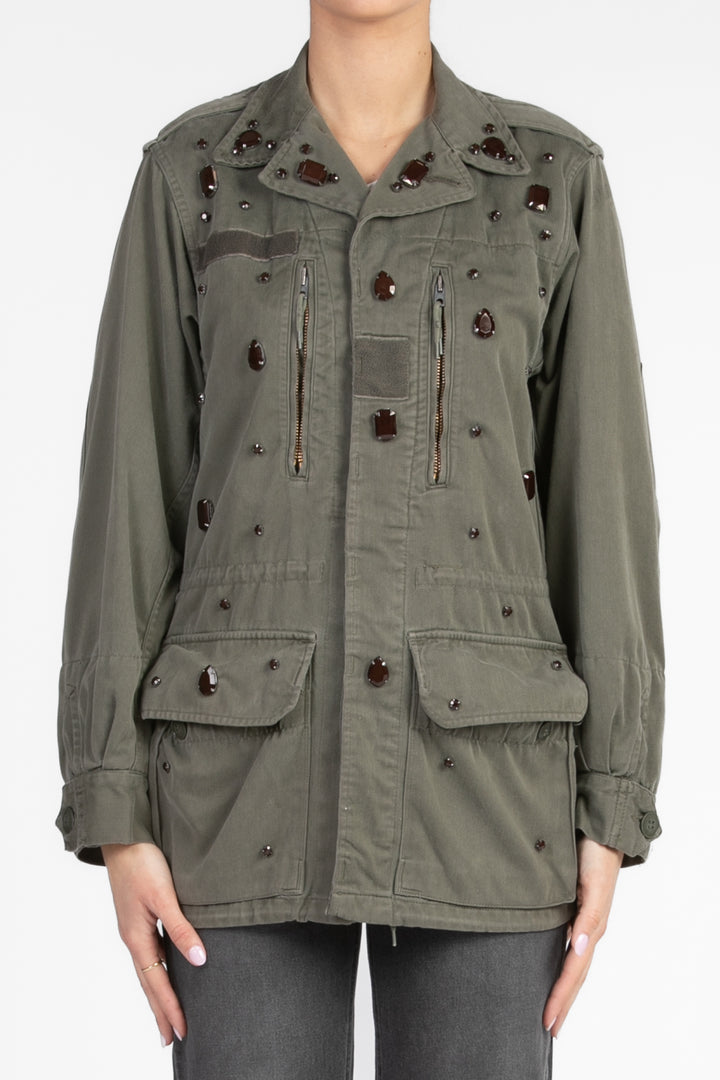Vicolo - Giacca vintage con applicazioni Art. RD0018