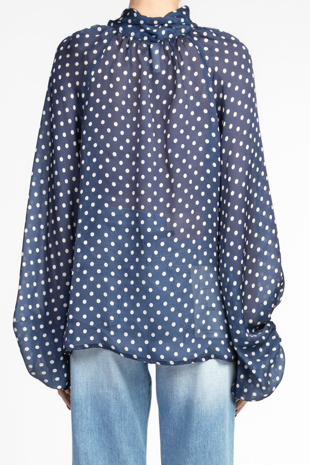 Tensione In - Blusa pois con fiocco Art. 25C6575