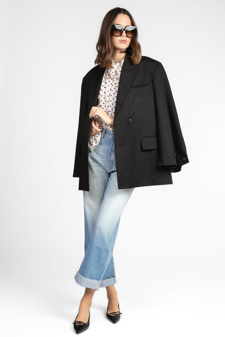 Tensione In - Blusa pois con fiocco Art. 25C6575