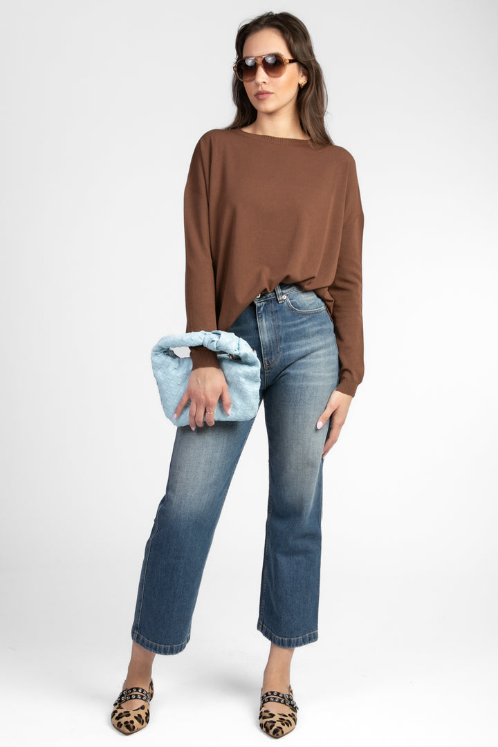 Vicolo - Maglia over girocollo Art. 22062D