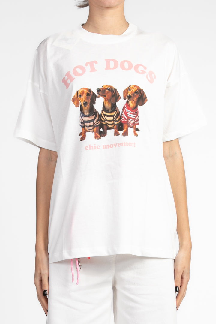 Vicolo - T-shirt "Hot dogs" Art. RD0476