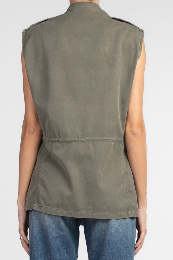 Vicolo - Gilet vintage con applicazioni Art. RD0019