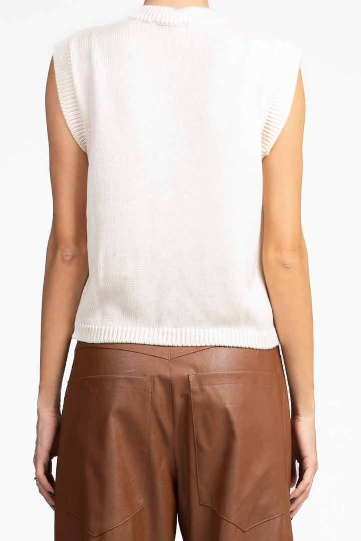 Vicolo - Gilet con bottoni oro Art. 55005D