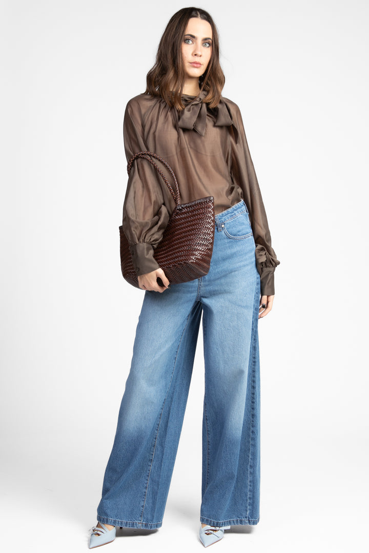 Tensione In - Blusa con fiocco Art. 25C6807