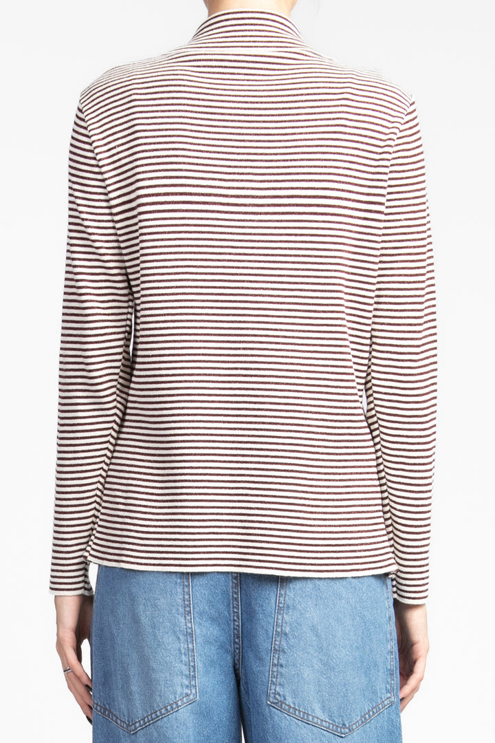 Tensione In - Giacca in maglia a righe lurex Art. E-25280