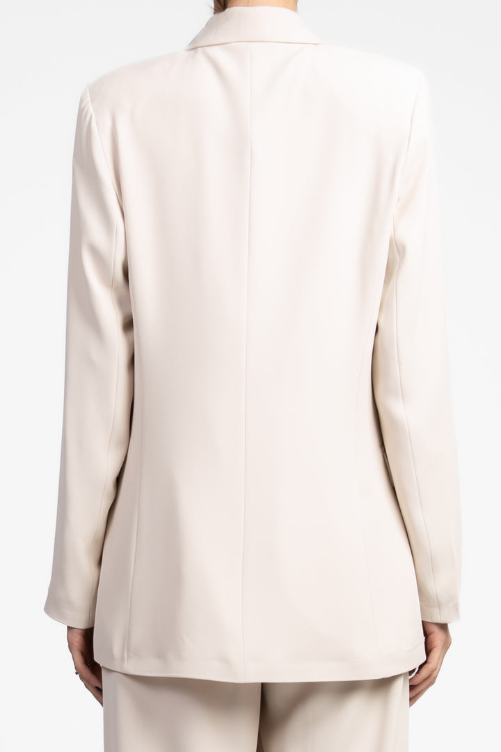 Tensione In - Giacca in crepe con spille Art. 25B6586