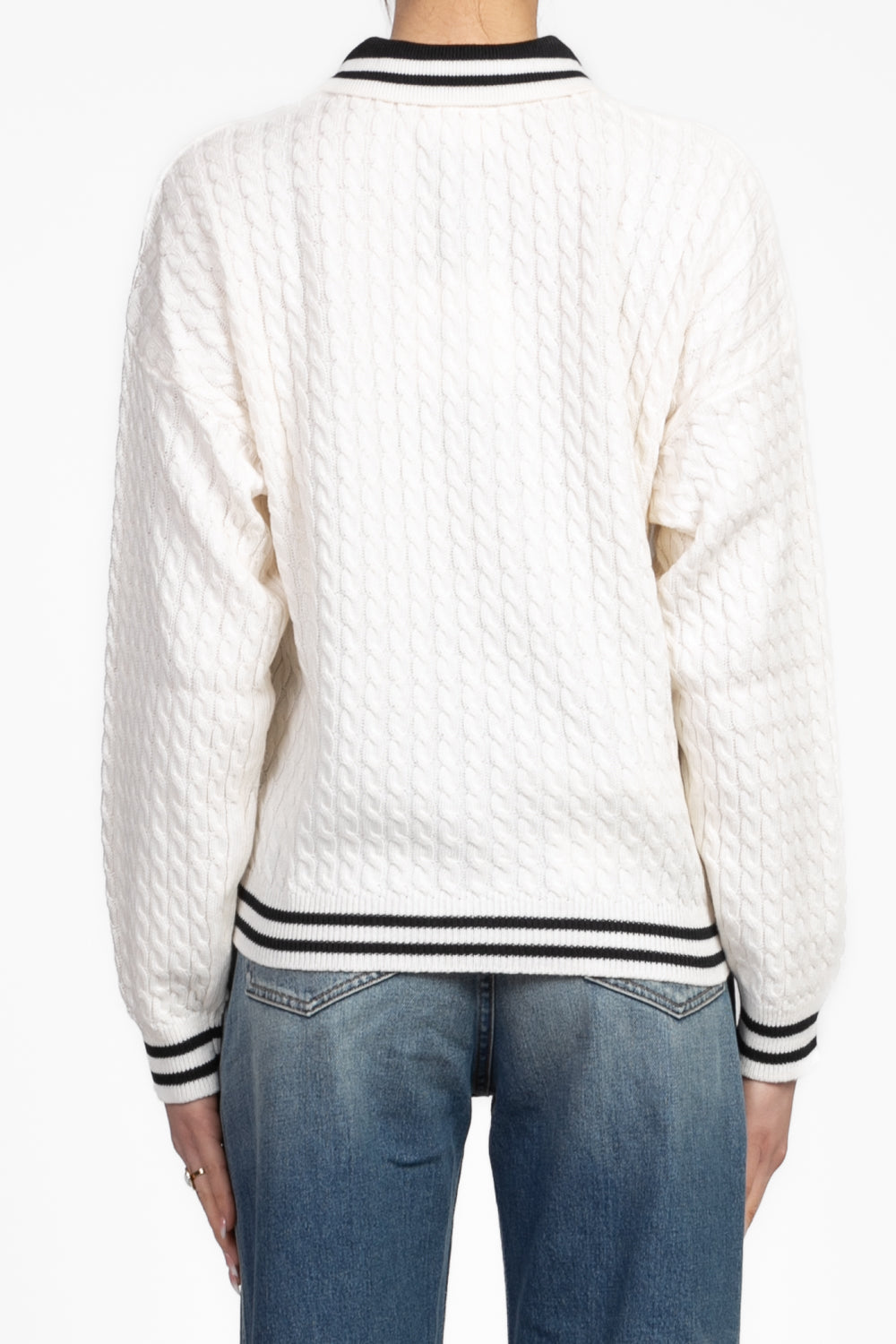Vicolo - Maglia polo trecce Art. 77064D