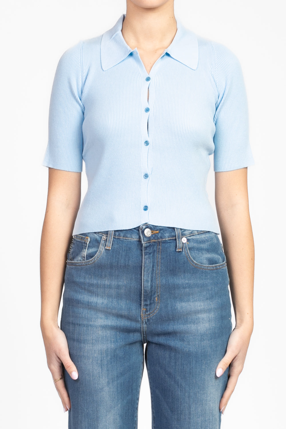 Vicolo - Maglia polo a costine Art. 22090D