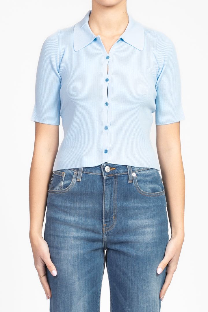 Vicolo - Maglia polo a costine Art. 22090D